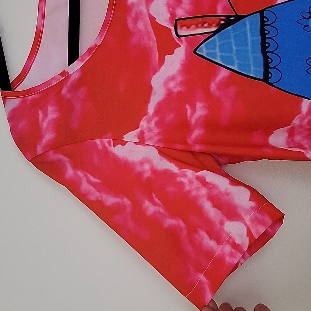 Misslook Artsy Colorful Multicolored Midi Length … - image 7